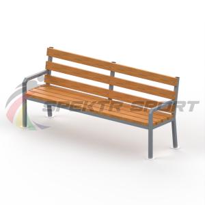 Купить Уличная скамейка со спинкой Дача в Кургане 