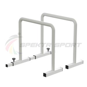 Купить Брусья напольные хайлетсы Spektr Sport цв. белый в Кургане 
