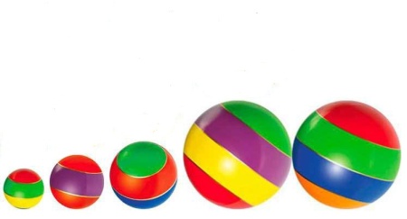 Купить Мячи резиновые (комплект из 5 мячей различного диаметра) в Кургане 